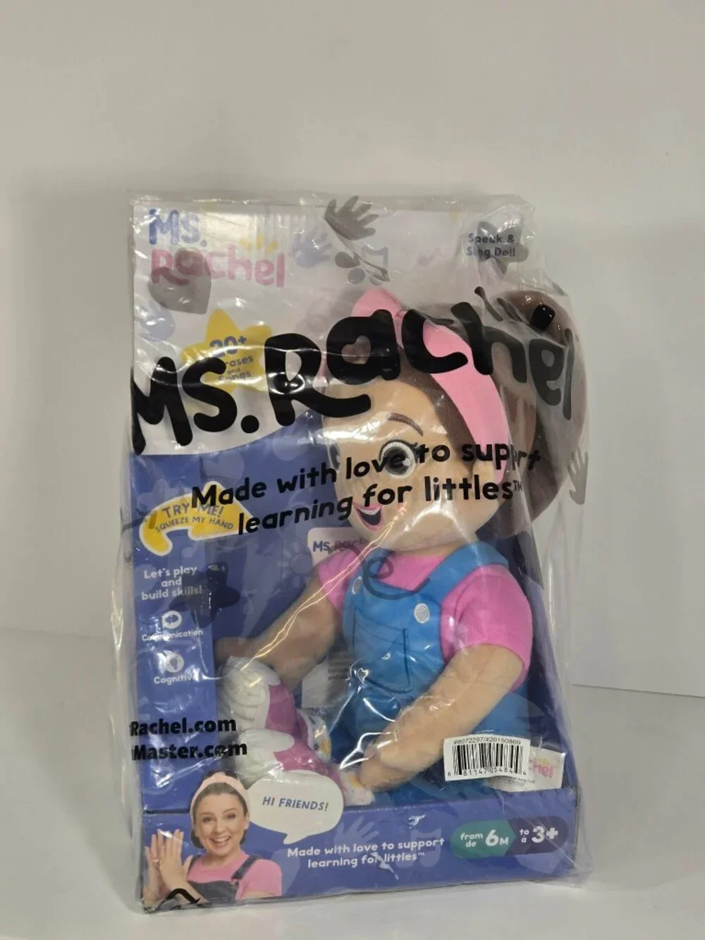 Ms. Rachel Speak & Sing Doll - SKU #T0083